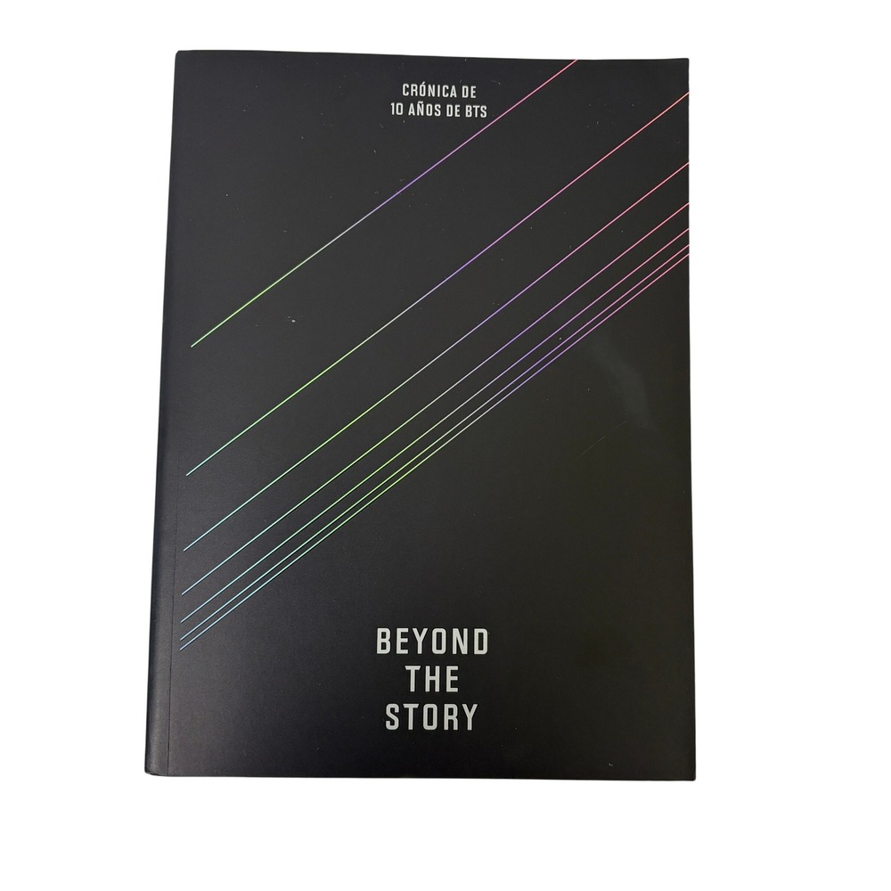 BTS Beyond The Story Book Spanish Edition 10 Year Anniversary Biography Paper